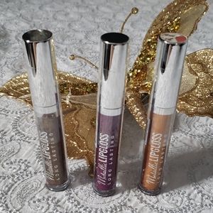 Metallic lip gloss long lasting